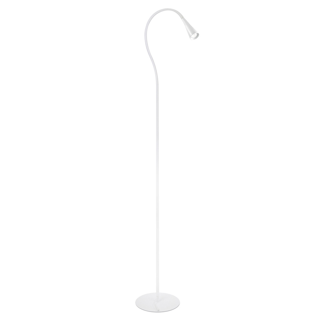 POLUX MONACO LED - Floor Lamp - White - Integrated LED - 1xLED-Board / 4,5W incl.